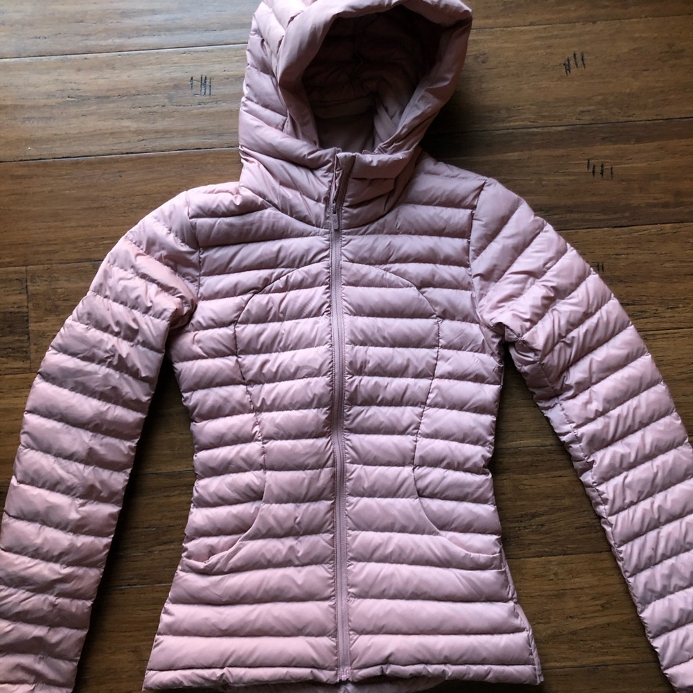 Lululemon Mauve Puffer Jacket